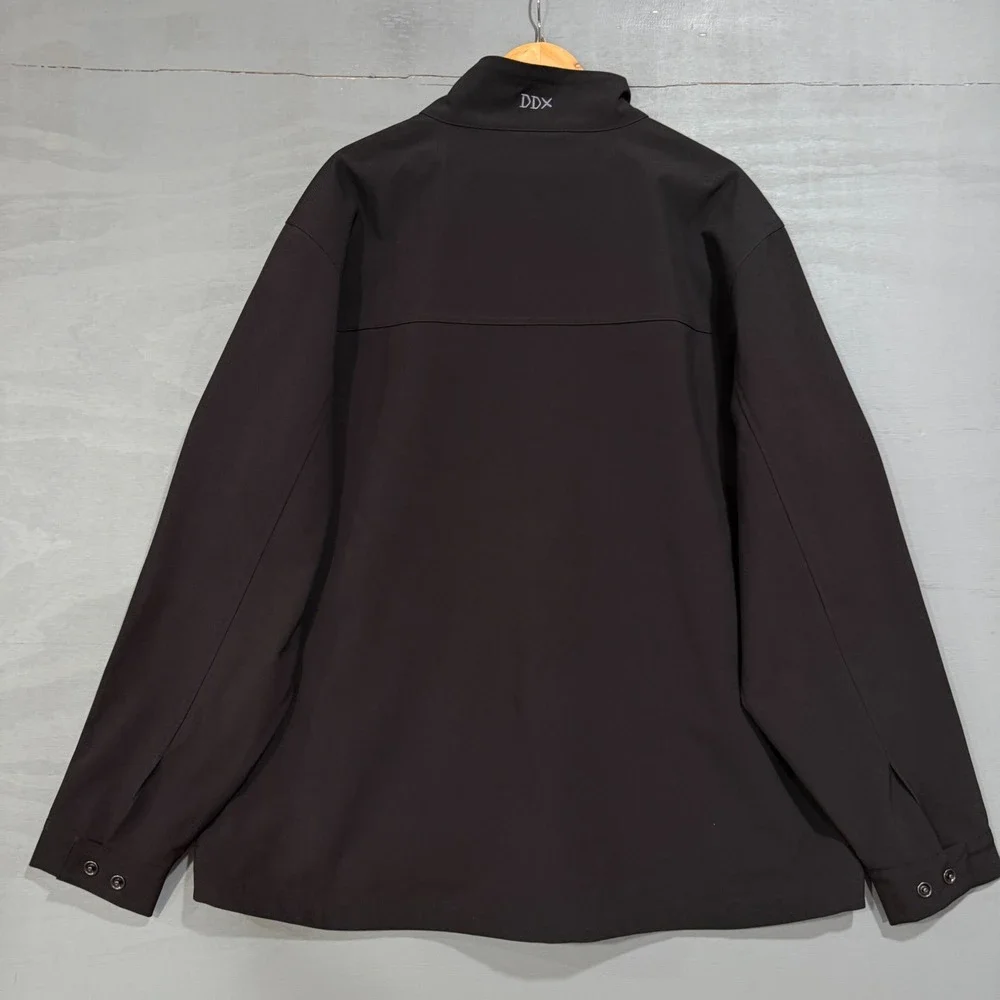 Dri‎ Duck Softshell Tech Jacket Black Full Zip Utility Workwear 2XL
